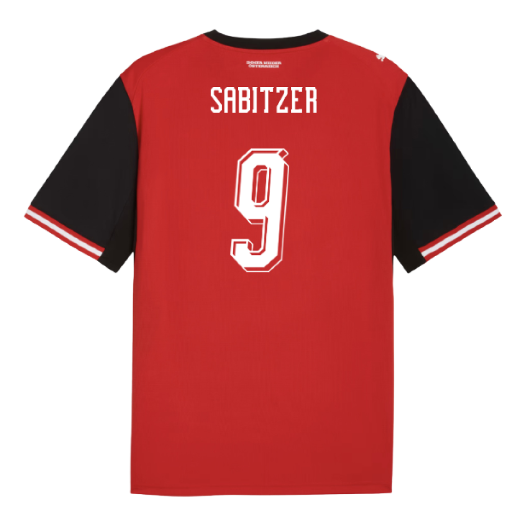 2026-2027 Austria Home Shirt (Sabitzer 9)