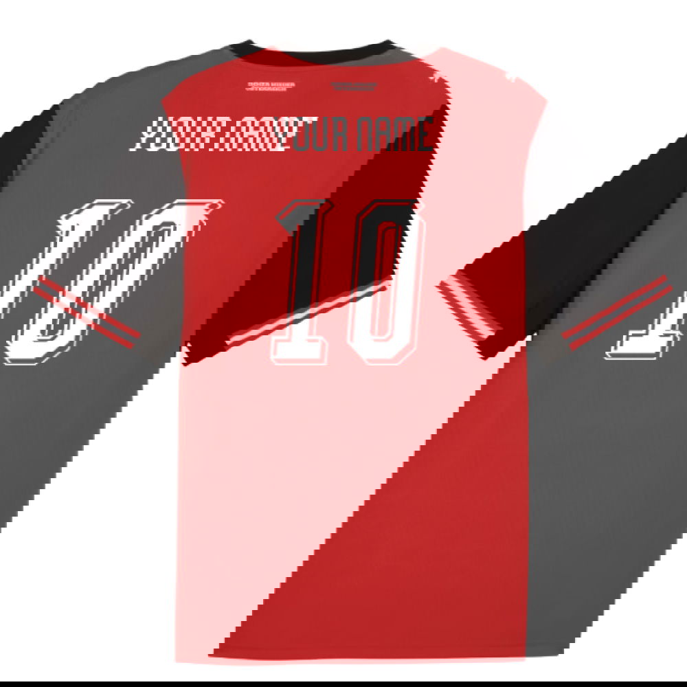 2026-2027 Austria Home Shirt (Your Name)