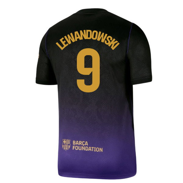 2026-2027 Barcelona Away Shirt (Lewandowski 9)