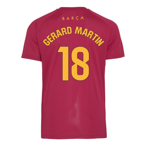 2026-2027 Barcelona Dri-Fit Strike Shirt (Noble Red) (Gerard Martin 18)