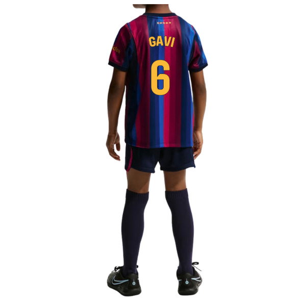 2026-2027 Barcelona Home Little Kids Mini Kit (Gavi 6)