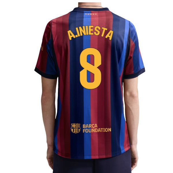 2026-2027 Barcelona Home Shirt (A.Iniesta 8)