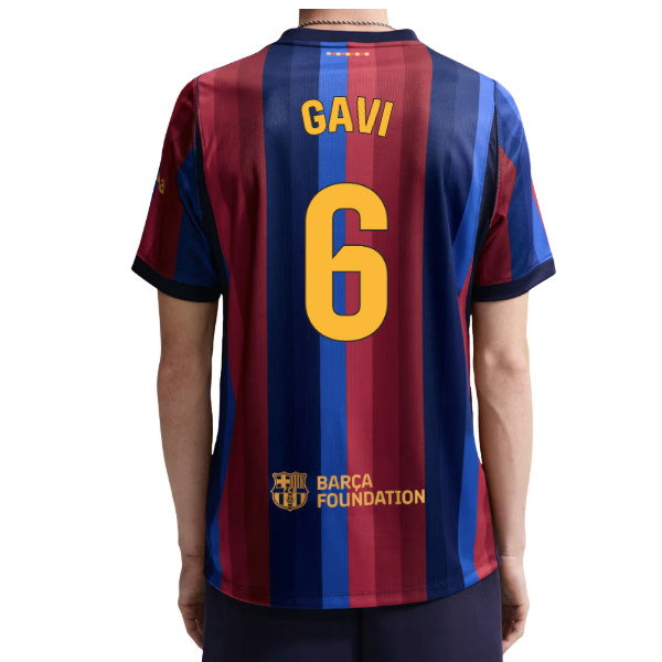 2026-2027 Barcelona Home Shirt (Gavi 6)