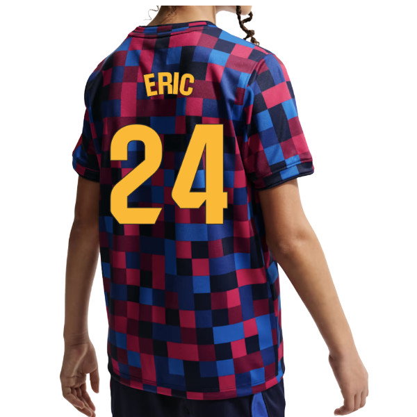 2026-2027 Barcelona Pre Match Shirt (Kids) (Eric 24)
