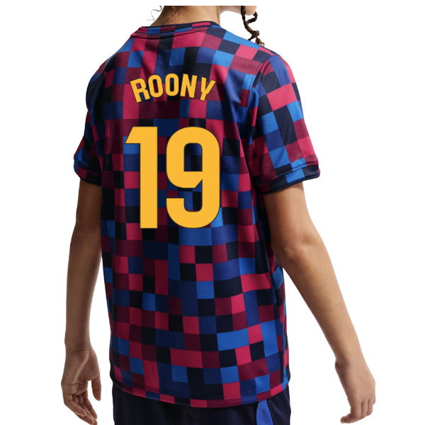 2026-2027 Barcelona Pre Match Shirt (Kids) (Roony 19)