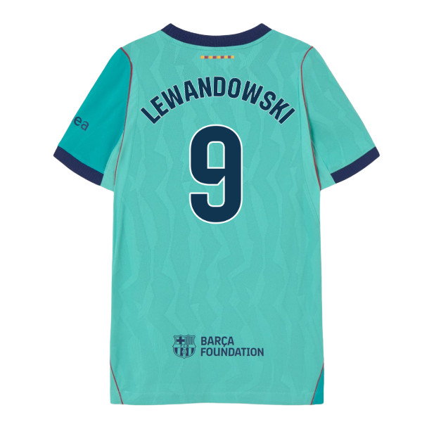 2026-2027 Barcelona Third Shirt (Kids) (Lewandowski 9)