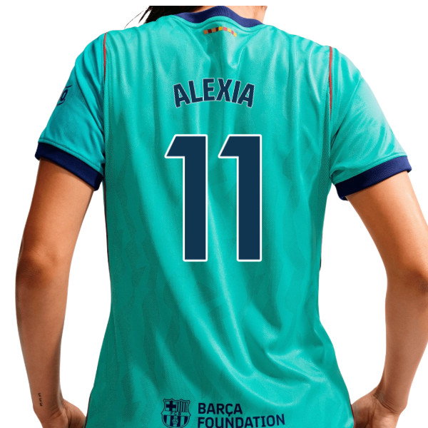 2026-2027 Barcelona Third Shirt (Womens) (Alexia 11)