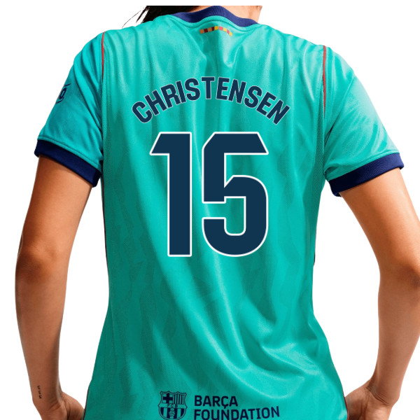 2026-2027 Barcelona Third Shirt (Womens) (Christensen 15)