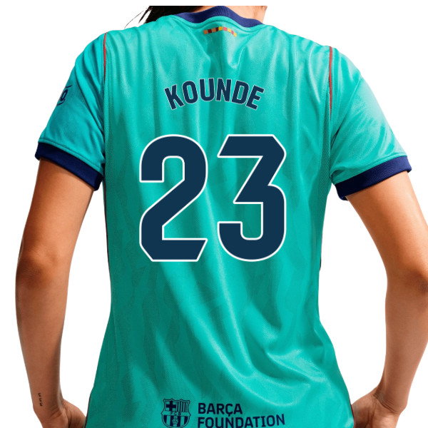 2026-2027 Barcelona Third Shirt (Womens) (Kounde 23)