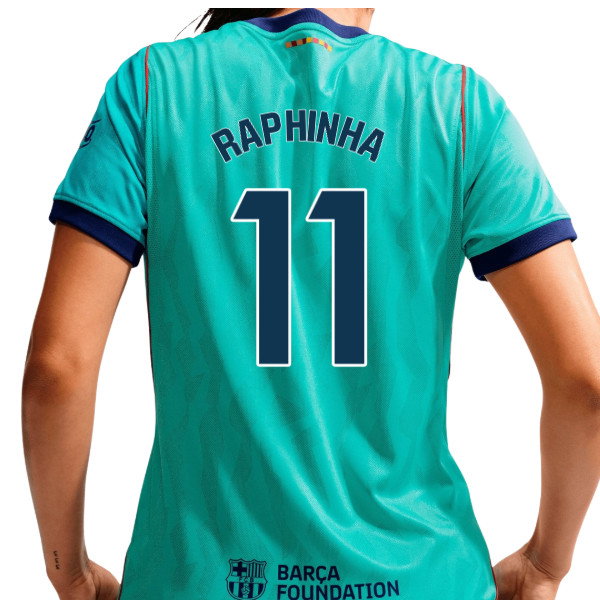 2026-2027 Barcelona Third Shirt (Womens) (Raphinha 11)