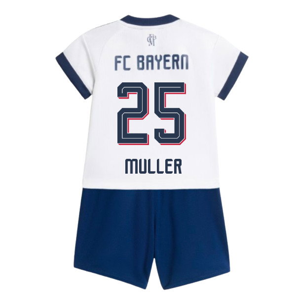 2026-2027 Bayern Munich Away Baby Kit (Muller 25)