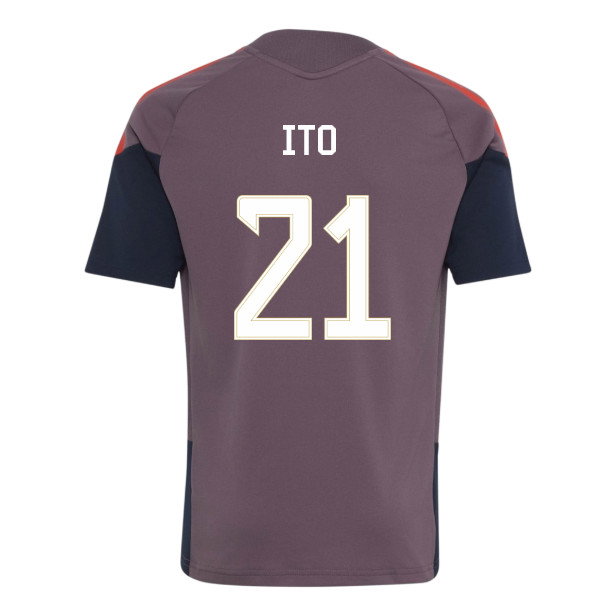 2026-2027 Bayern Munich EU Training Jersey (Shadow Fig) - Kids (Ito 21)