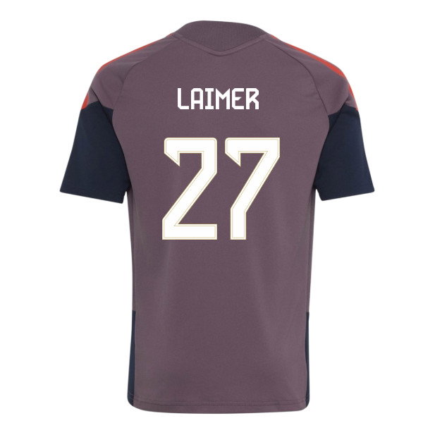 2026-2027 Bayern Munich EU Training Jersey (Shadow Fig) - Kids (Laimer 27)