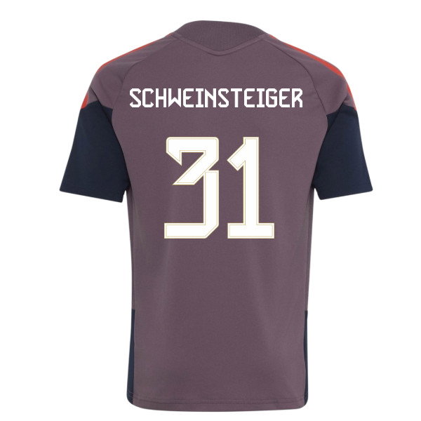 2026-2027 Bayern Munich EU Training Jersey (Shadow Fig) - Kids (Schweinsteiger 31)