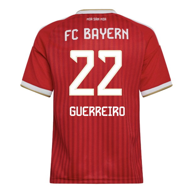 2026-2027 Bayern Munich Home Shirt (Kids) (Guerreiro 22)