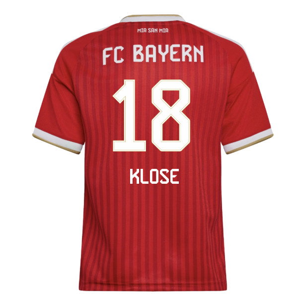 2026-2027 Bayern Munich Home Shirt (Kids) (Klose 18)