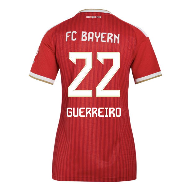 2026-2027 Bayern Munich Home Shirt (Womens) (Guerreiro 22)