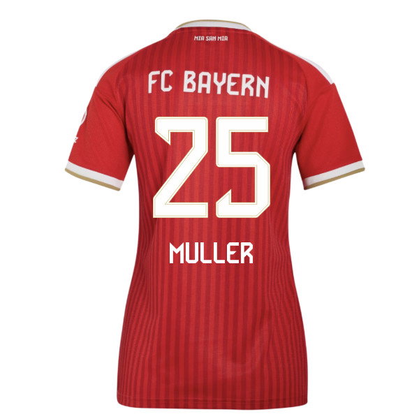 2026-2027 Bayern Munich Home Shirt (Womens) (Muller 25)