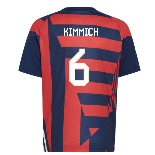 2026-2027 Bayern Munich Pre-Match Shirt (Night Indigo) - Kids (Kimmich 6)