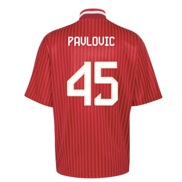 2026-2027 Bayern Munich Street Jersey (Better Scarlet) (Pavlovic 45)