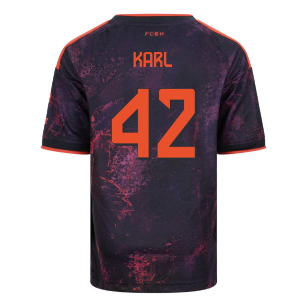 2026-2027 Bayern Munich Third Shirt (Kids) (Karl 42)