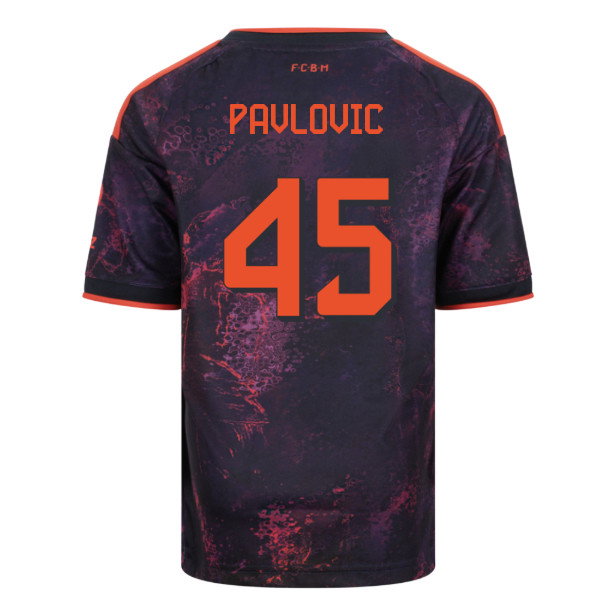 2026-2027 Bayern Munich Third Shirt (Kids) (Pavlovic 45)