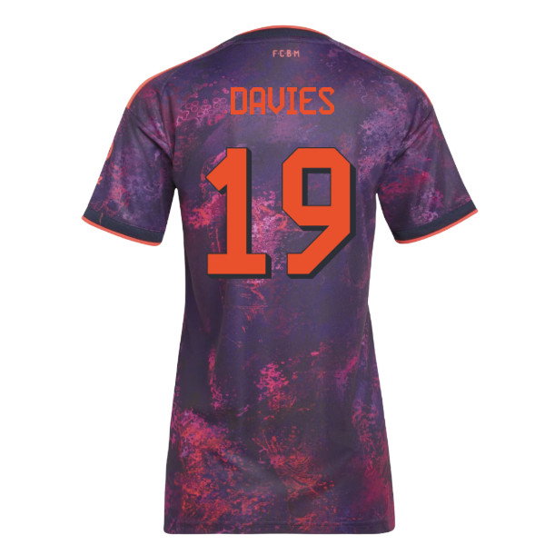 2026-2027 Bayern Munich Third Shirt (Womens) (Davies 19)