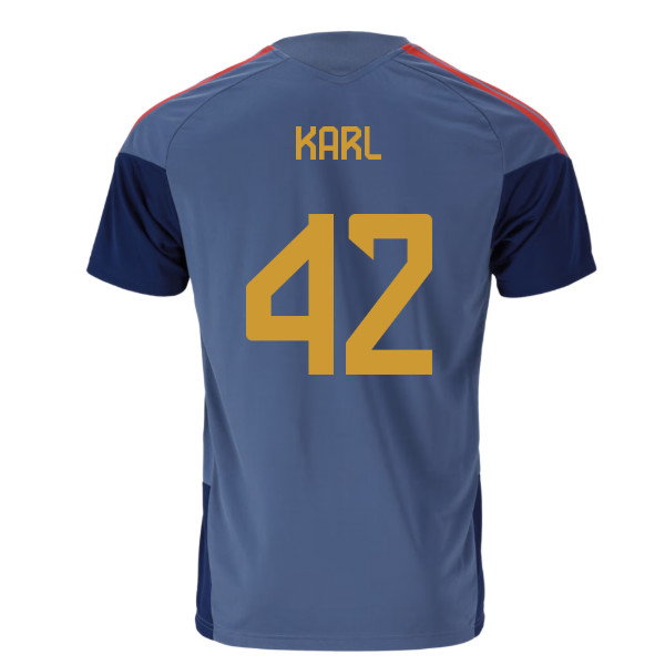 2026-2027 Bayern Munich Training Jersey (Preloved Ink) - Kids (Karl 42)