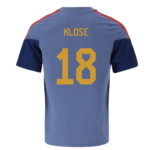 2026-2027 Bayern Munich Training Tee (Preloved Ink) (Klose 18)