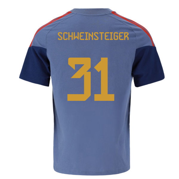 2026-2027 Bayern Munich Training Tee (Preloved Ink) (Schweinsteiger 31)