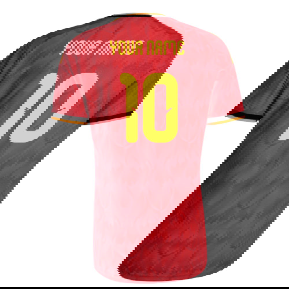 2026-2027 Belgium Authentic Home Shirt (Your Name)