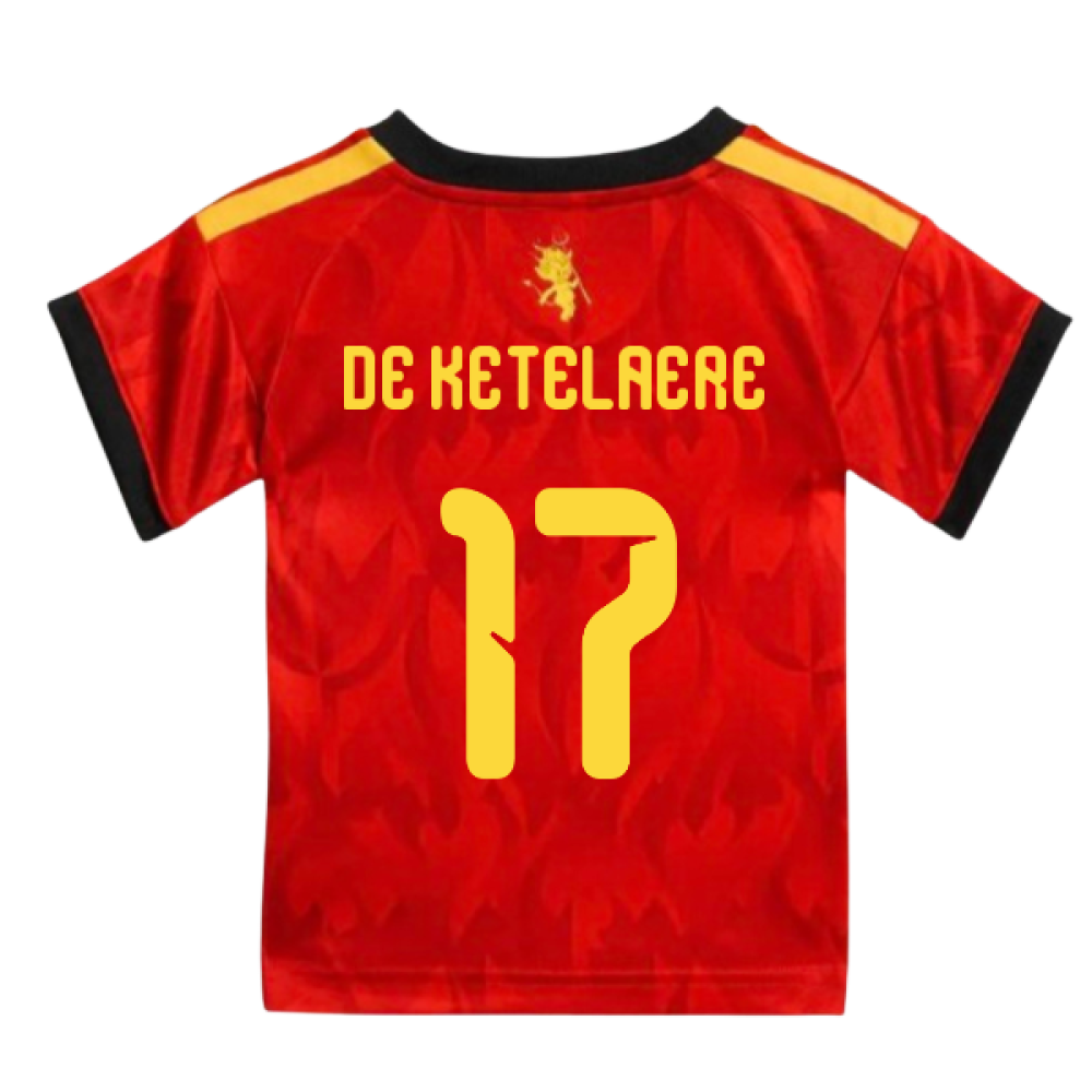 2026-2027 Belgium Home Baby Kit (De Ketelaere 17)