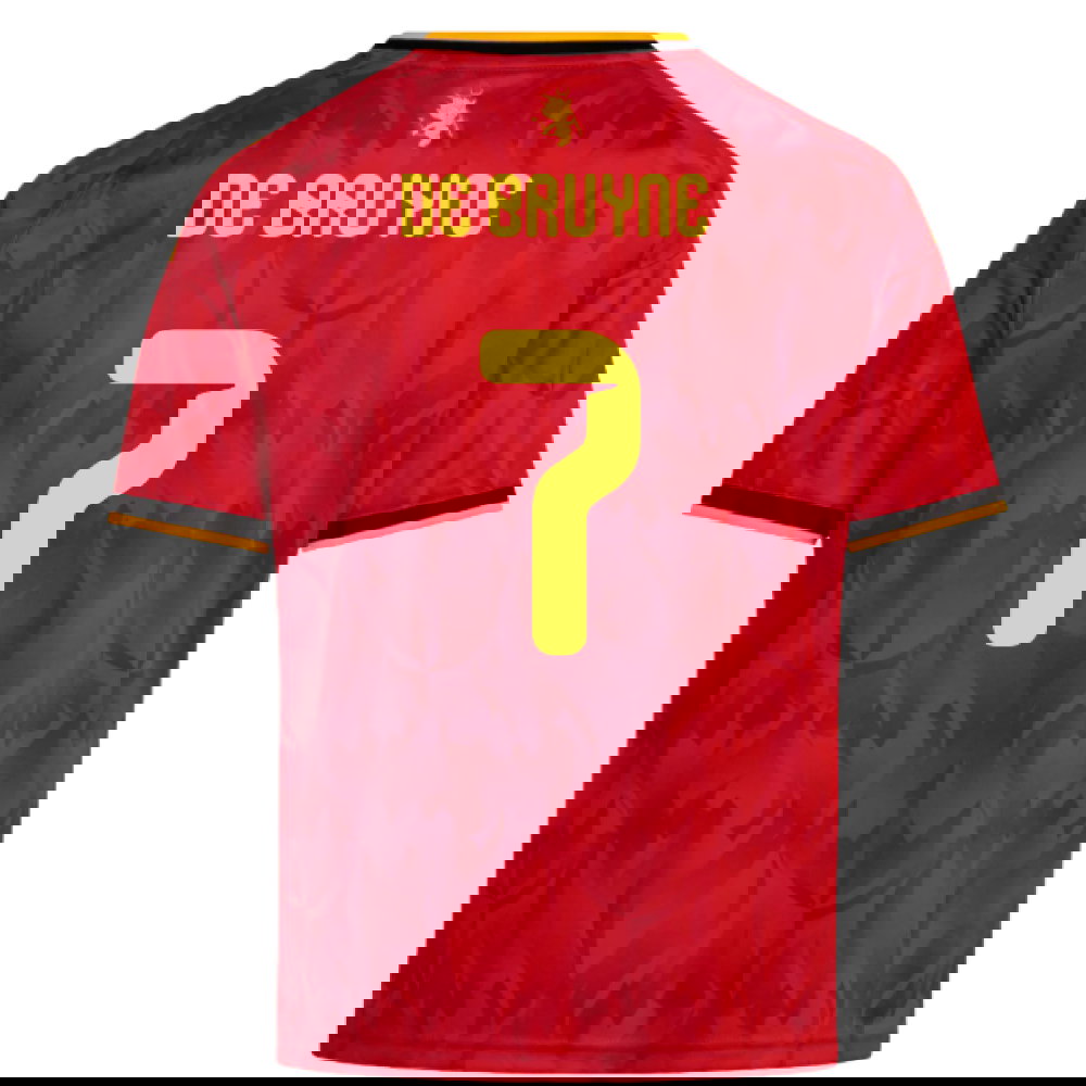 2026-2027 Belgium Home Mini Kit (De Bruyne 7)