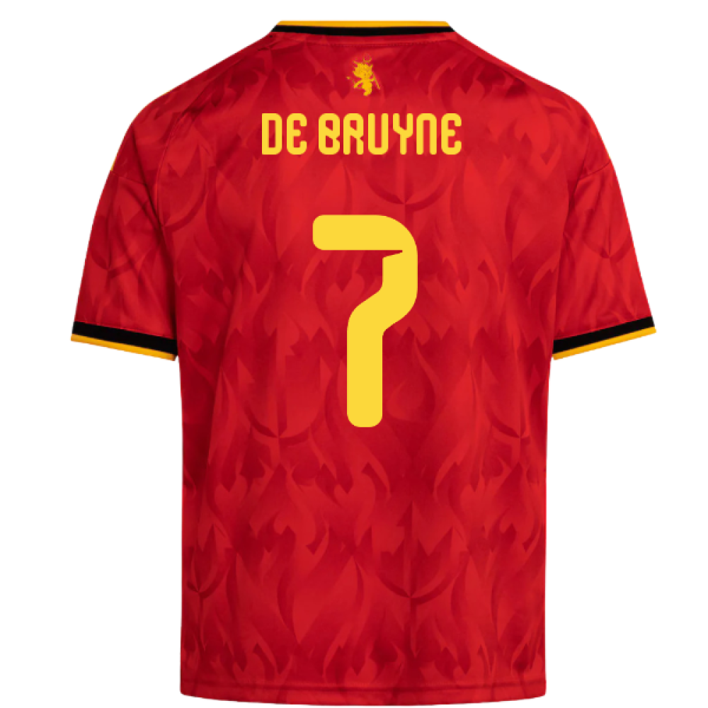2026-2027 Belgium Home Mini Kit (De Bruyne 7)