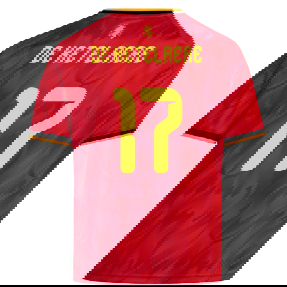 2026-2027 Belgium Home Mini Kit (De Ketelaere 17)