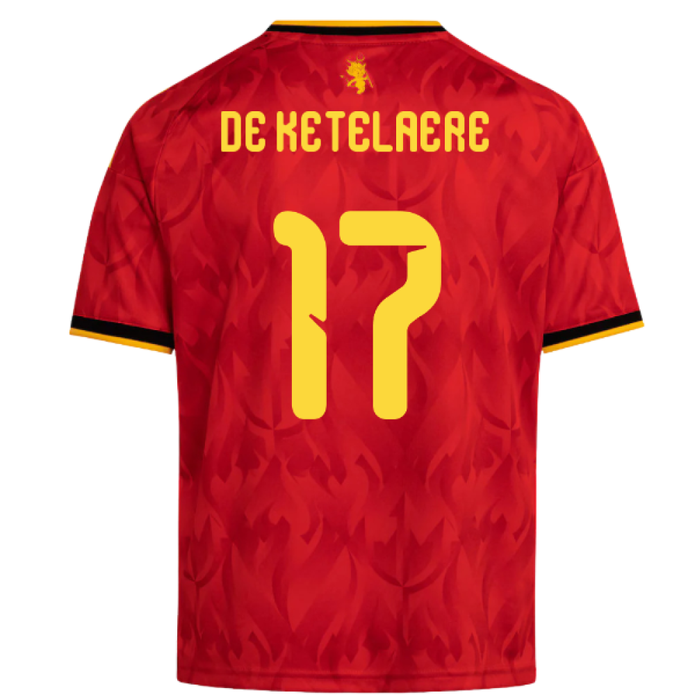 2026-2027 Belgium Home Mini Kit (De Ketelaere 17)