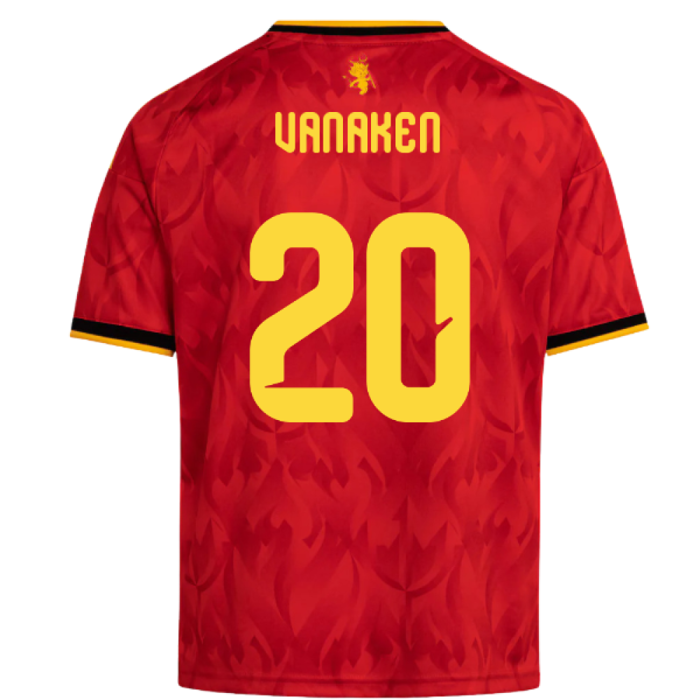 2026-2027 Belgium Home Mini Kit (Vanaken 20)