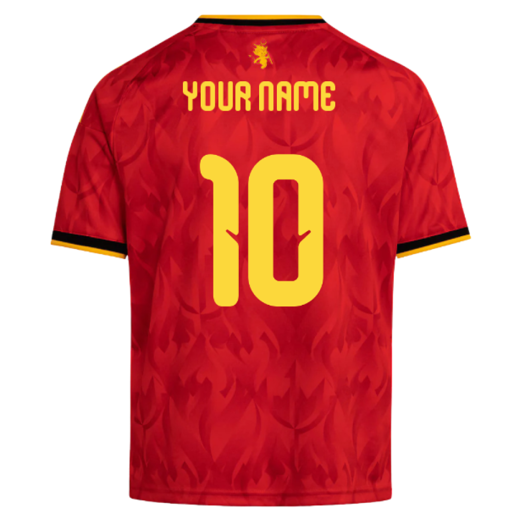 2026-2027 Belgium Home Mini Kit (Your Name)