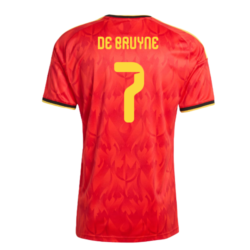 2026-2027 Belgium Home Shirt (De Bruyne 7)