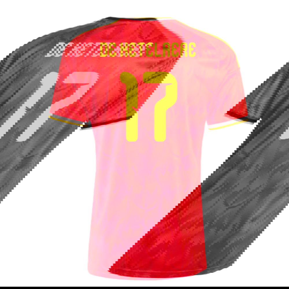 2026-2027 Belgium Home Shirt (De Ketelaere 17)