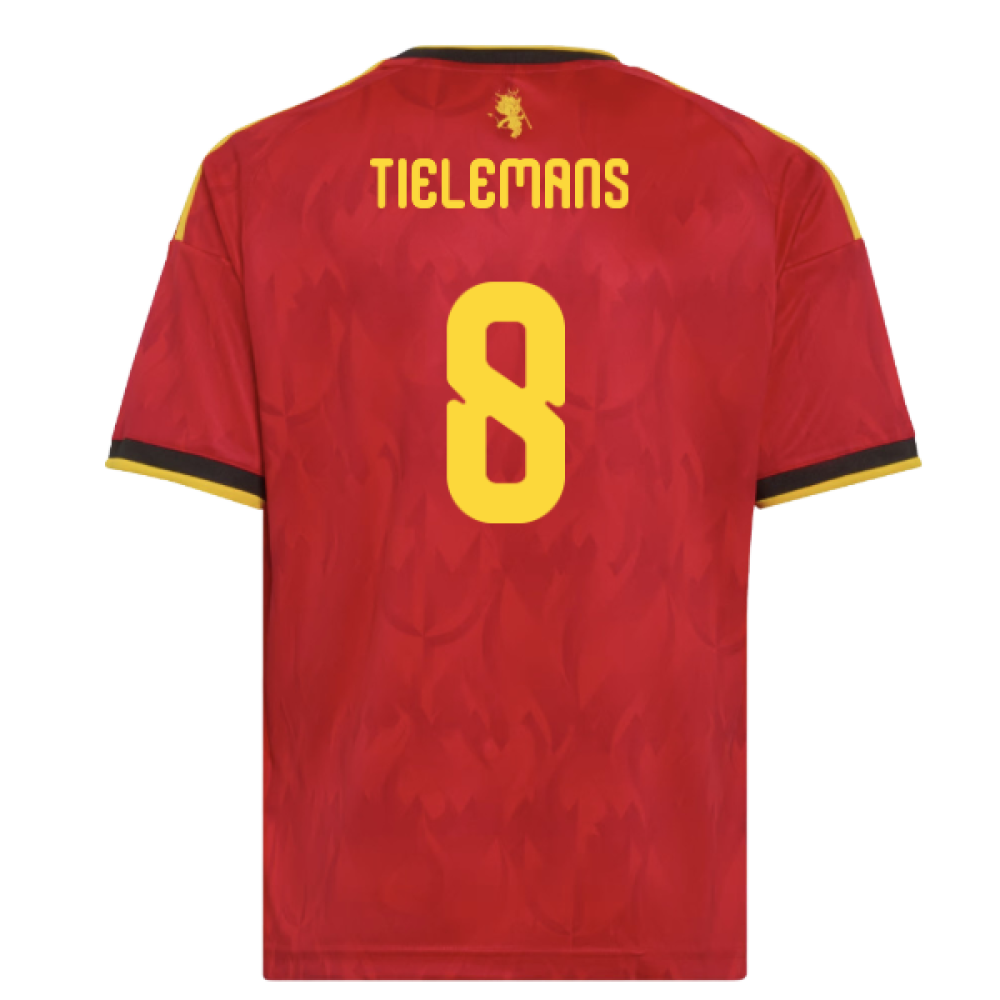2026-2027 Belgium Home Shirt (Kids) (Tielemans 8)