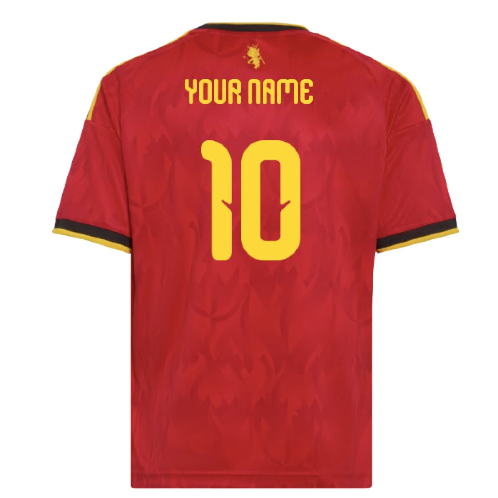 2026-2027 Belgium Home Shirt (Kids) (Your Name)