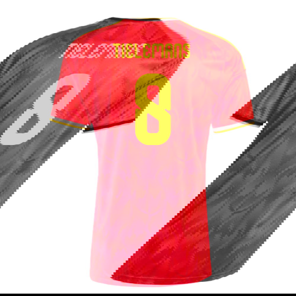 2026-2027 Belgium Home Shirt (Tielemans 8)