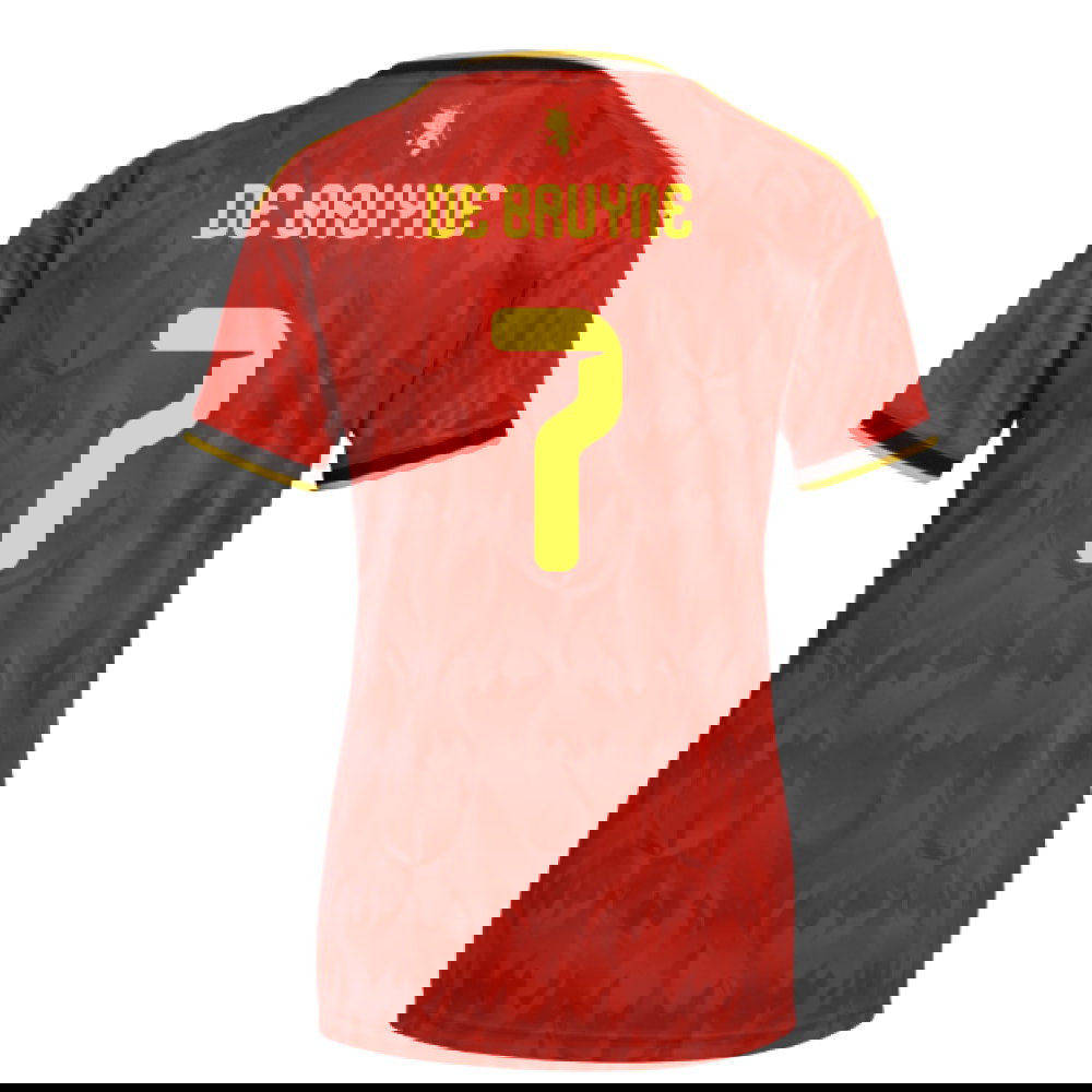 2026-2027 Belgium Home Shirt (Womens) (De Bruyne 7)