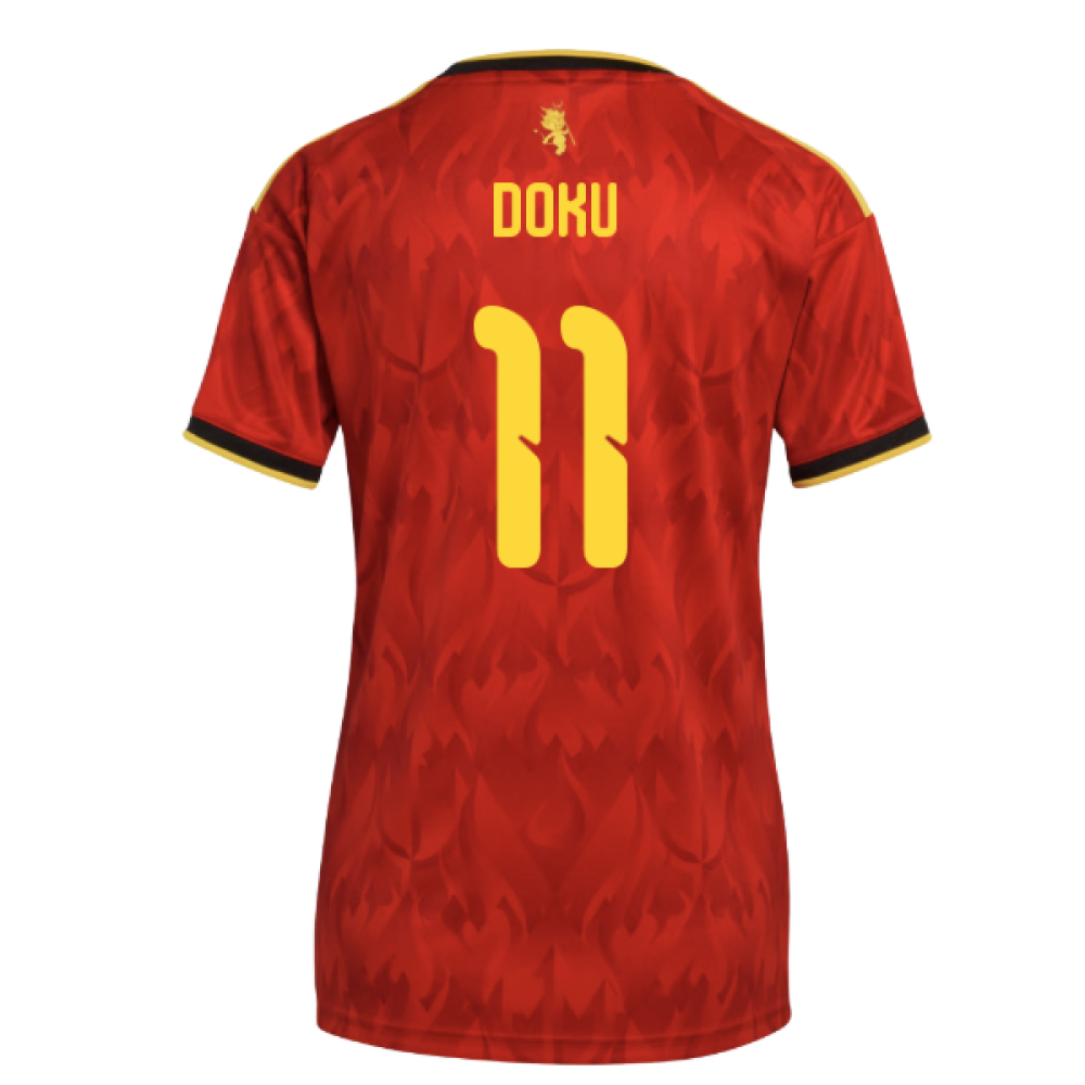 2026-2027 Belgium Home Shirt (Womens) (Doku 11)