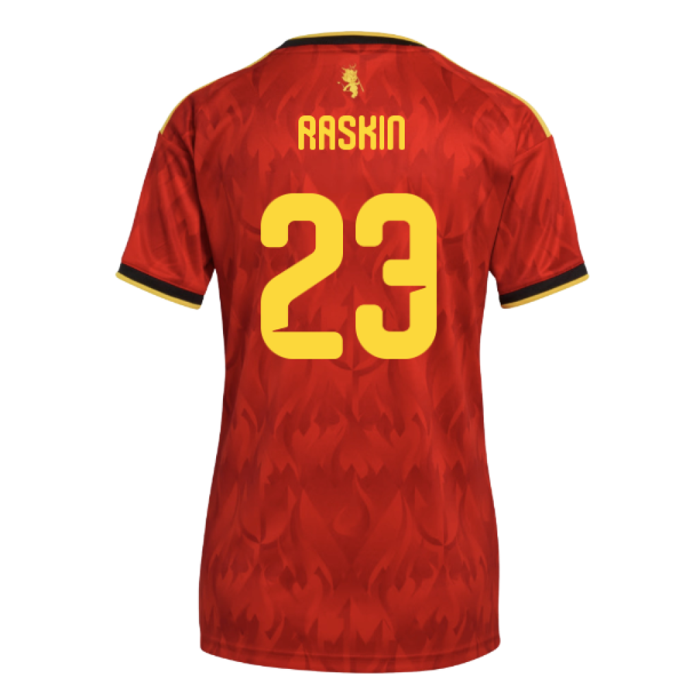 2026-2027 Belgium Home Shirt (Womens) (Raskin 23)
