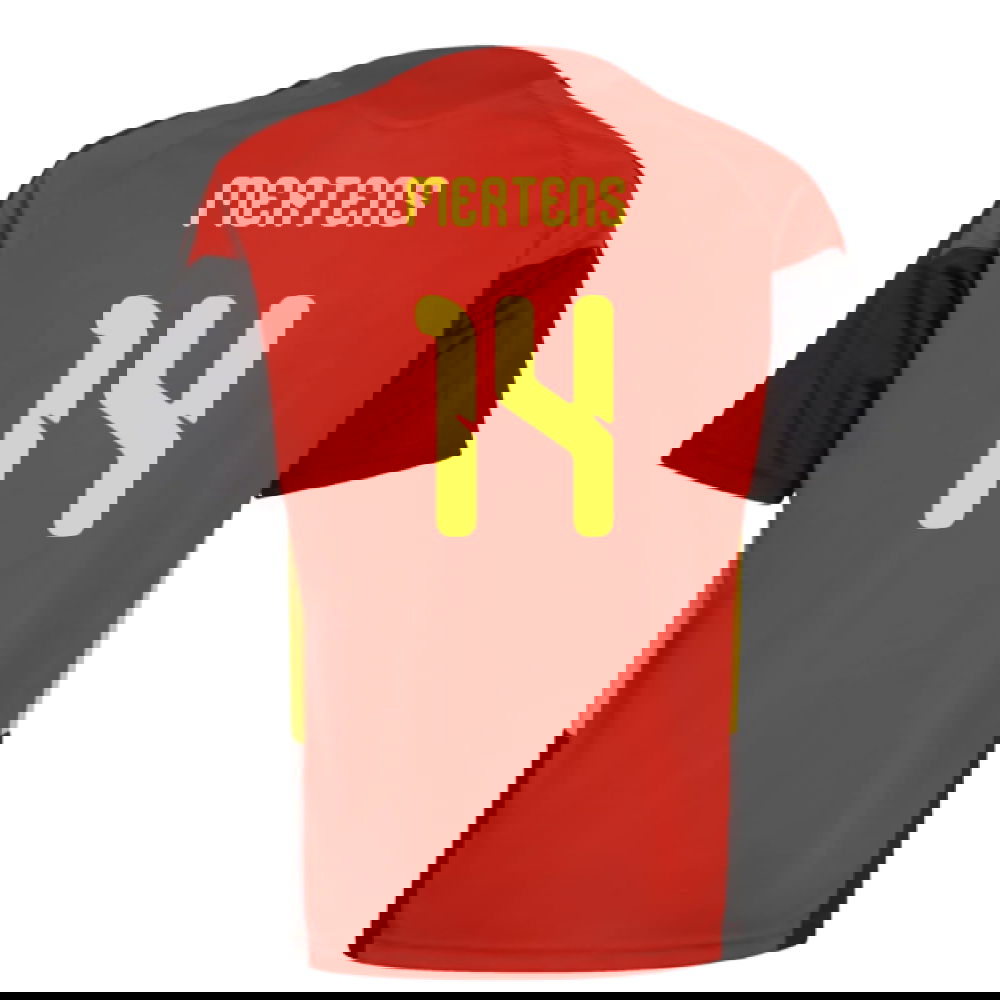 2026-2027 Belgium Training Jersey (Red) - Kids (Mertens 14)