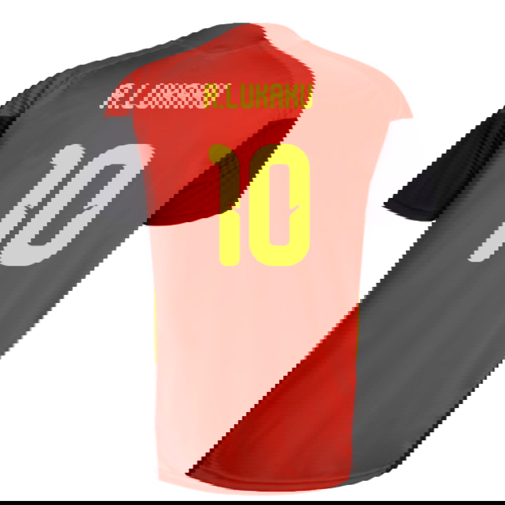 2026-2027 Belgium Training Jersey (Red) (R.Lukaku 10)