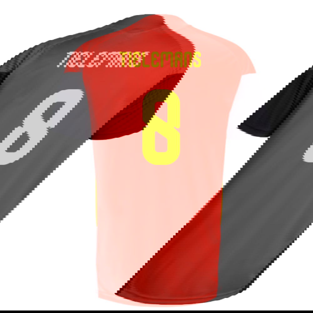 2026-2027 Belgium Training Jersey (Red) (Tielemans 8)