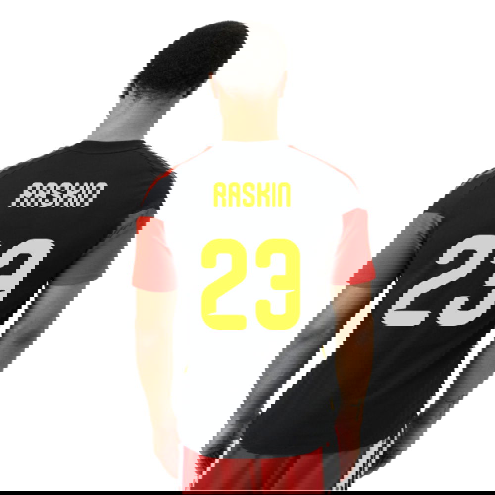 2026-2027 Belgium Training Tee (Black) (Raskin 23)